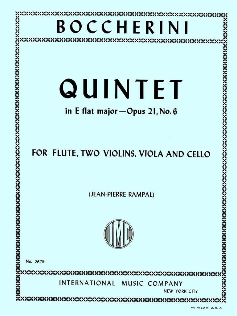 Quintetto Mi B. Op. 21 N. 6